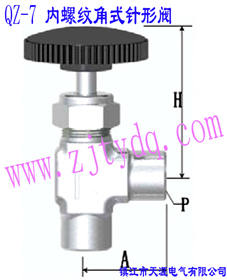 QZ-7 ���ݼy��ʽ����yQZ-7 Femals Serew Needle and Angle Pattern Needle Valve