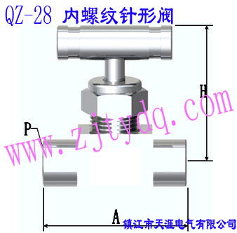 QZ-28 內螺紋針形閥QZ-28 Femals Screw Needle Valve