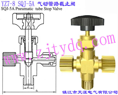 YZ7-8 SQJ-5A ��ӹ�·��ֹ�yYZ7-8 SQJ-5A Pneumatic Tube Stop Valve